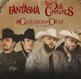 EL FANTASMA, LOS DOS CARNALES Y GERARDO DÍAZ